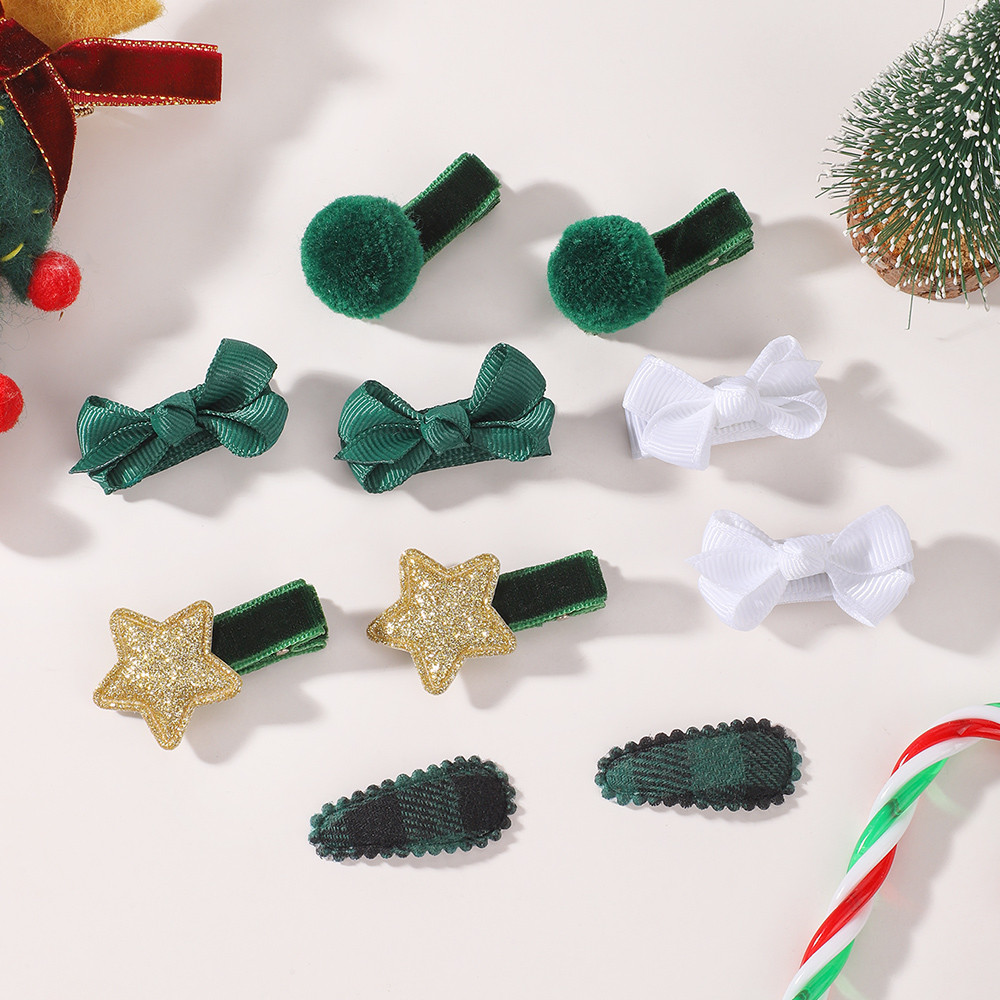 Holiday Kids Hair Pins 10Pcs C - Christmas Throw Blanket review and price