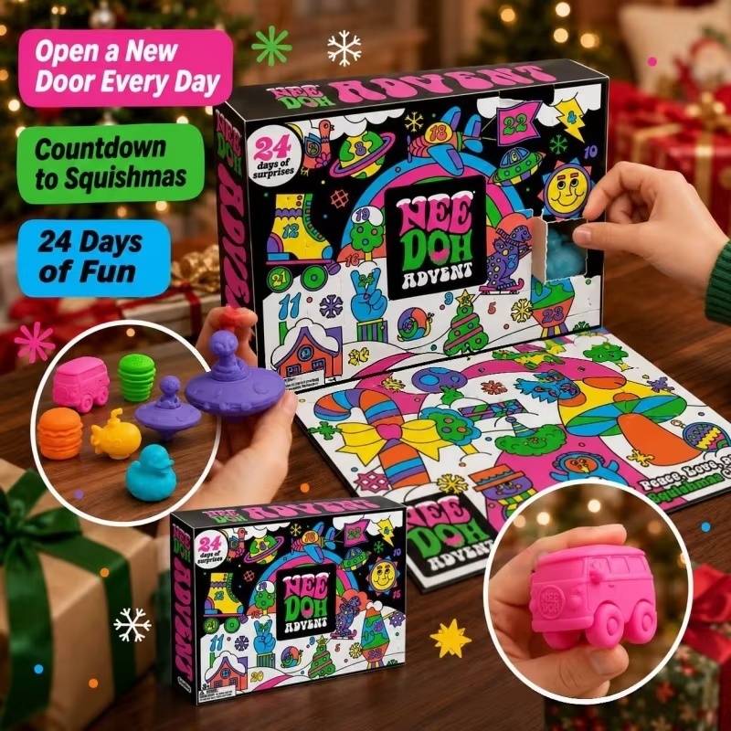 2026 New NeeDoh Christmas Adve - Advent Calendar Gift review and price