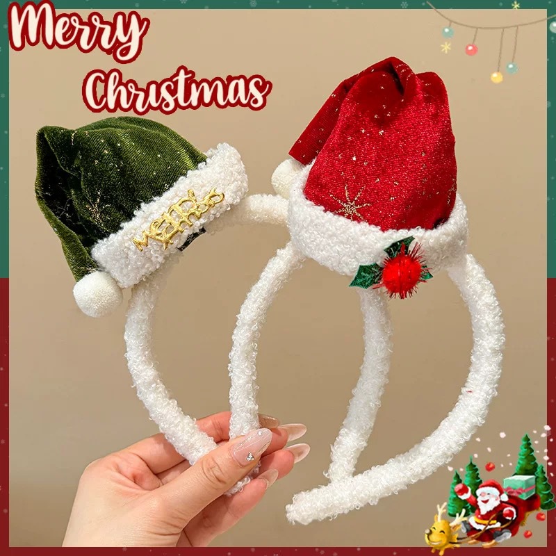 Christmas Headband Plush Santa - Santa Hat Plush review and price