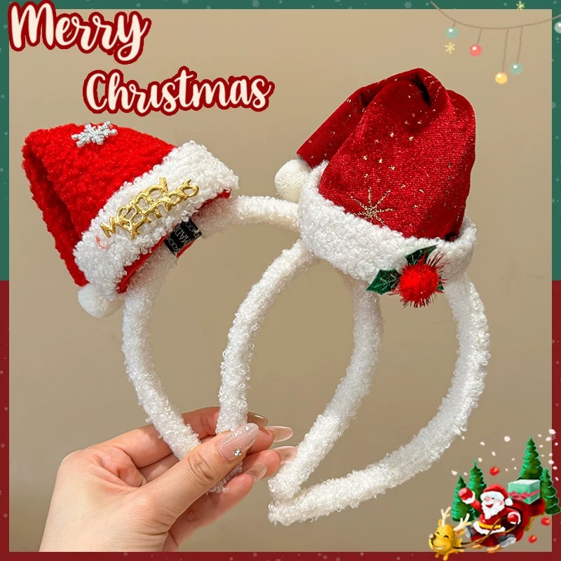 Christmas Headband Plush Santa - Santa Hat Plush review and price