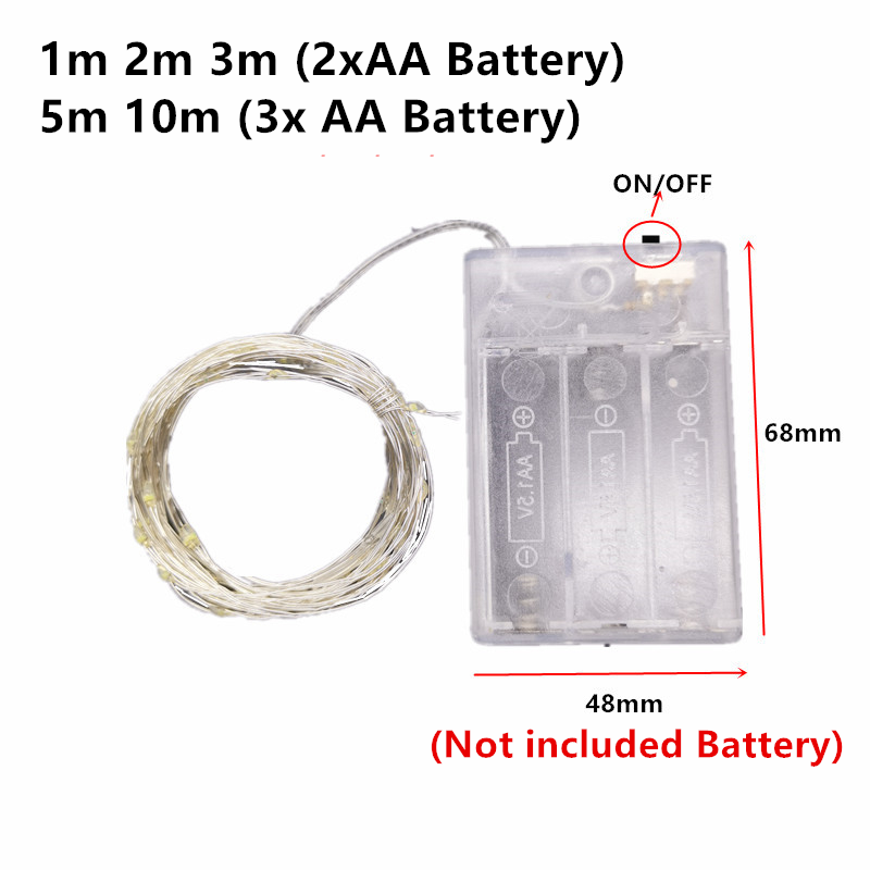 10M 5M 3M 2M Copper Wire LED T - Led Fairy String Lights review and price