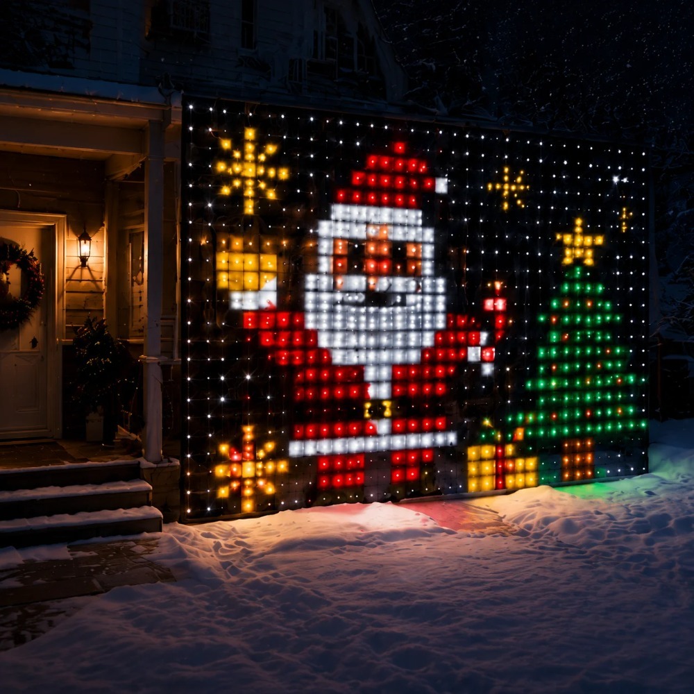 LED Pixel Curtain Lights Bluet - Led Fairy String Lights review and price