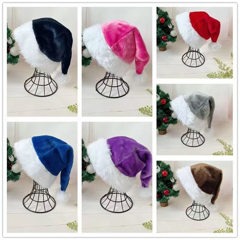 30*45cm Christmas Santa Hat Xm - Santa Hat Plush review and price