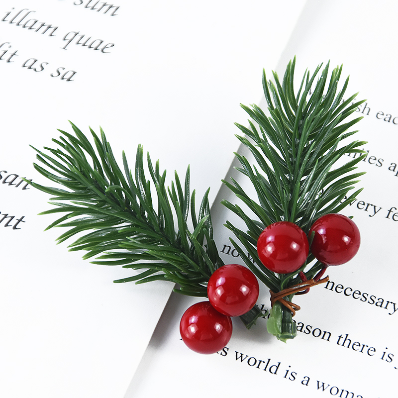 10pcs Christmas Berry Pine Con - Christmas Wreath Fake review and price