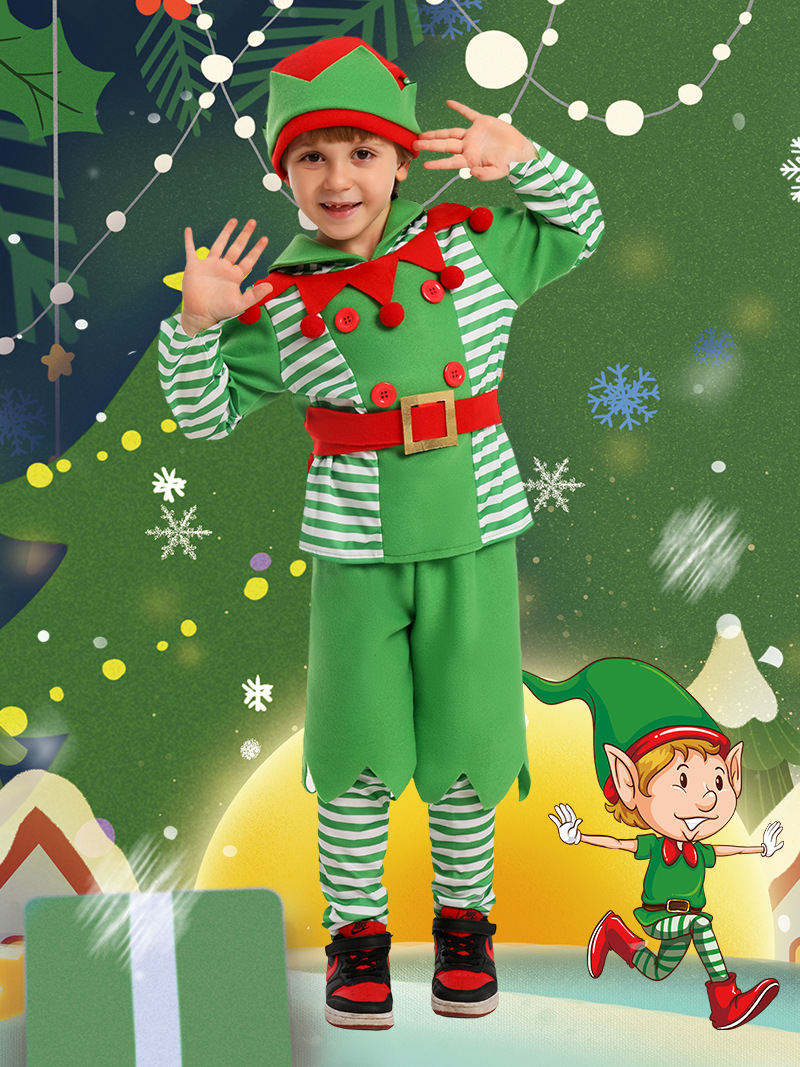 2025 Christmas Elf Kids Cospla - Elf Costume Christmas review and price