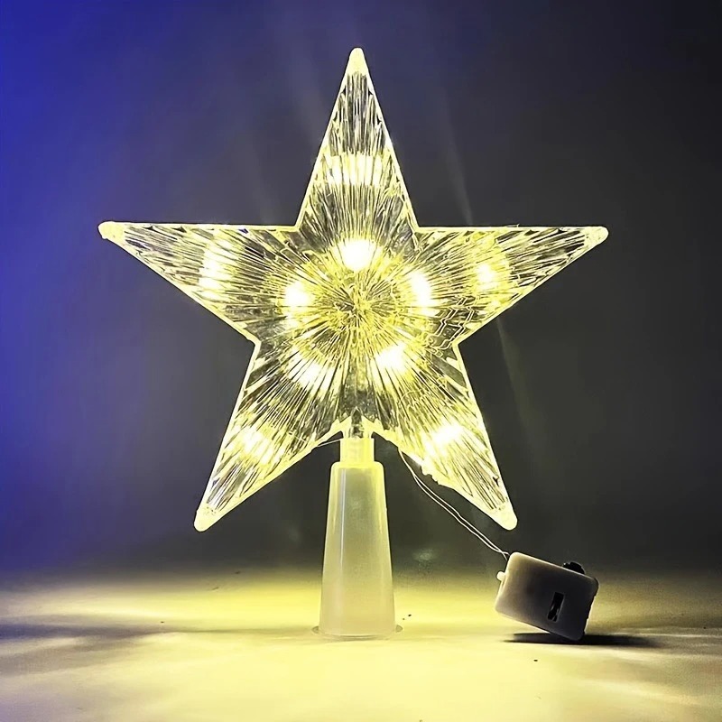 15cm Christmas Decoration Glow - Star Tree Topper review and price