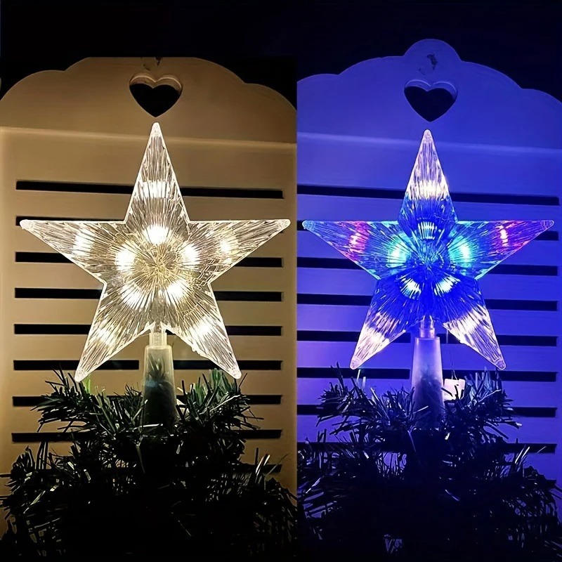 15cm Christmas Decoration Glow - Star Tree Topper review and price